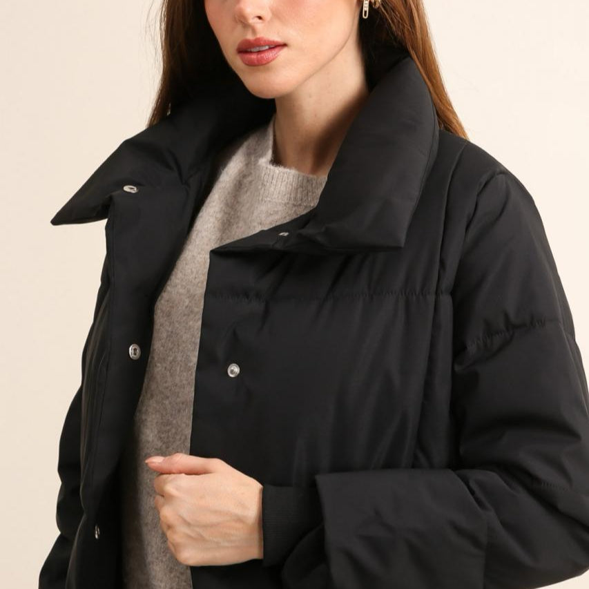 "Women's Long Hooded Coat"